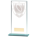 Millennium Rugby Jade Glass Award - CR20389