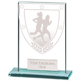 Millennium Running Jade Glass Award   -CR20390