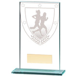 Millennium Running Jade Glass Award   -CR20390