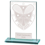 Millennium Squash Jade Glass Award -CR20391