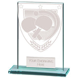 Millennium Table Tennis Jade Glass Award -CR20392