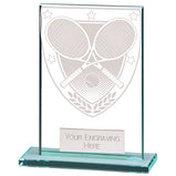 Millennium Tennis Jade Glass Award - CR20394