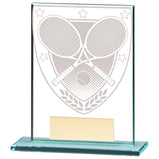 Millennium Tennis Jade Glass Award - CR20394