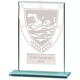 Millennium Swimming Jade Glass Award -CR20592