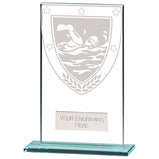 Millennium Swimming Jade Glass Award -CR20592