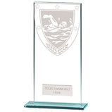 Millennium Swimming Jade Glass Award -CR20592