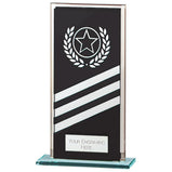 Talisman Mirror Glass Award Black/Silver -CR22012