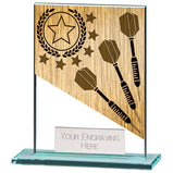 Mustang Darts Jade Glass Award - CR22208