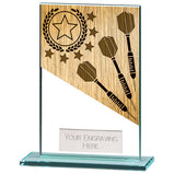 Mustang Darts Jade Glass Award - CR22208