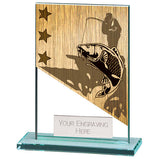 Mustang Fishing Jade Glass Award - CR22213