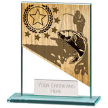 Mustang Fishing Jade Glass Award - CR22213