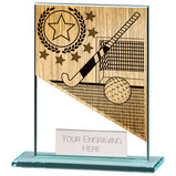 Mustang Hockey Jade Glass Award  - CR22216