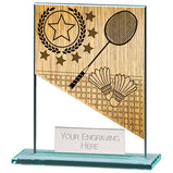 Mustang Badminton Jade Glass Award- CR22218