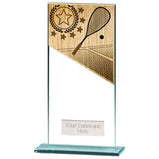 Mustang Squash Jade Glass Award -CR22220