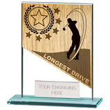 Mustang Longest Drive Jade Glass Award -CR22226