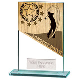 Mustang Longest Drive Jade Glass Award -CR22226