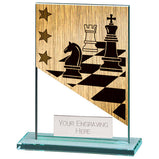 Mustang Chess Jade Glass Award  - CR22227