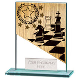 Mustang Chess Jade Glass Award  - CR22227