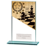 Mustang Chess Jade Glass Award  - CR22227