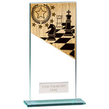 Mustang Chess Jade Glass Award  - CR22227