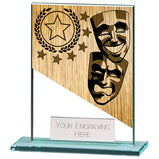 Mustang Drama Jade Glass Award - CR22230