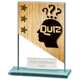 Mustang Quiz Jade Glass Award  - CR22231