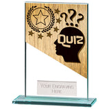 Mustang Quiz Jade Glass Award  - CR22231