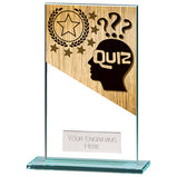 Mustang Quiz Jade Glass Award  - CR22231