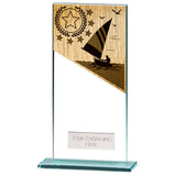 Mustang Sailing Jade Glass Award-CR22232