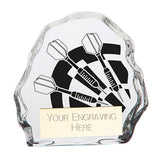 Mystique Darts Glass Award - CR22240