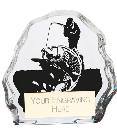 Mystique Fishing Glass Award - CR22244