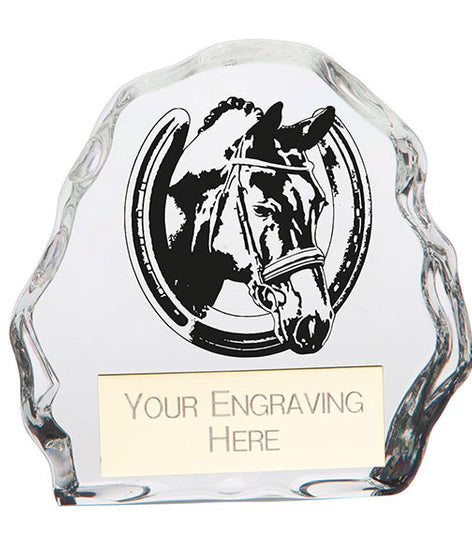 Mystique Equestrian Glass Award - CR22247