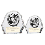 Mystique Equestrian Glass Award - CR22247