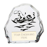 Mystique Swimming Glass Award -CR22250