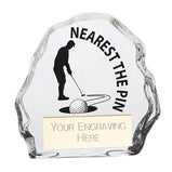 Mystique Nearest The Pin Glass Award - CR22252