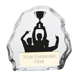 Mystique Achievement Glass Award -CR22292