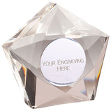 Dynamic Pentangle Crystal Award -CR22546