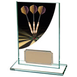 Colour Curve Darts Jade Glass Award - CR4608