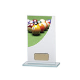 Colour Curve Pool Jade Glass Award - CR4781