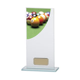 Colour Curve Pool Jade Glass Award - CR4781