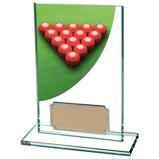 Colour Curve Snooker Jade Glass Award - CR4821