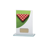 Colour Curve Snooker Jade Glass Award - CR4821