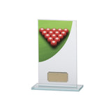 Colour Curve Snooker Jade Glass Award - CR4821