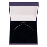 Classic Leatherette Medal Box Blue-MB0322