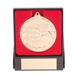 Starboot Economy Football Medal & Box Bronze- MB1393