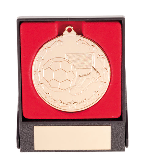 Starboot Economy Football Medal & Box Bronze- MB1393