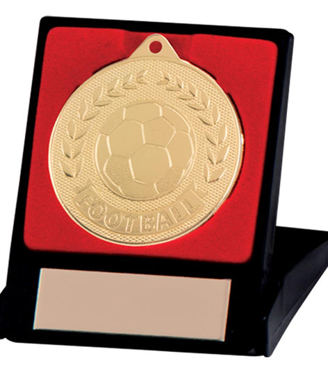 Discovery Football Medal & Box Gold - MB17502