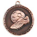 Power Boot Medal Antique Bronze - MM16052