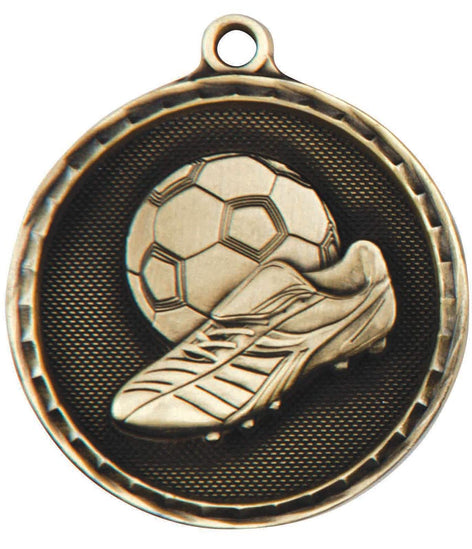 Power Boot Medal Antique Bronze - MM16052