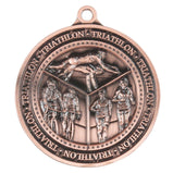 Olympia Triathlon Antique Medal - MM17012